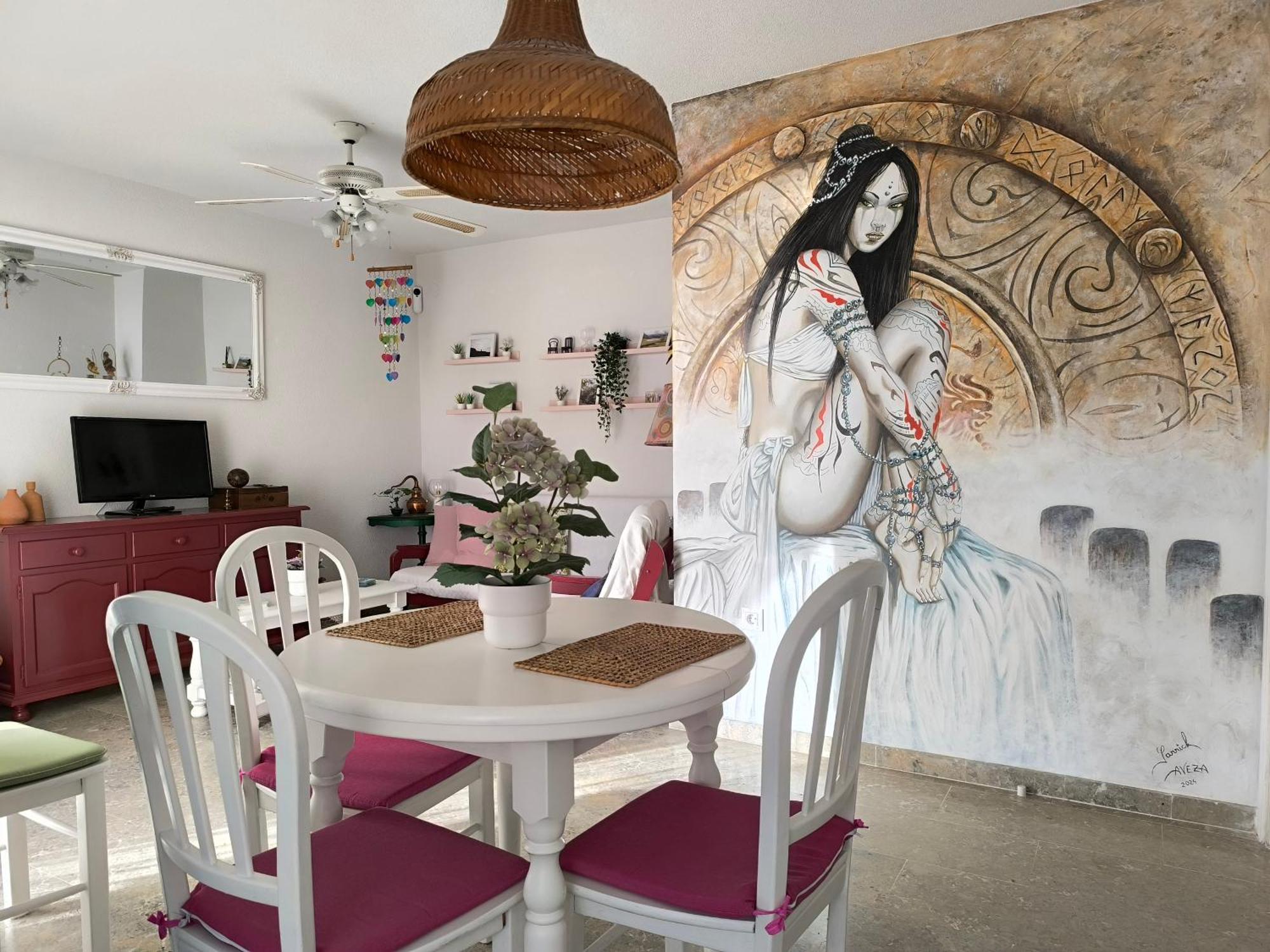 Apartamento Tropicana 1° Linea 阿尔姆尼卡 外观 照片