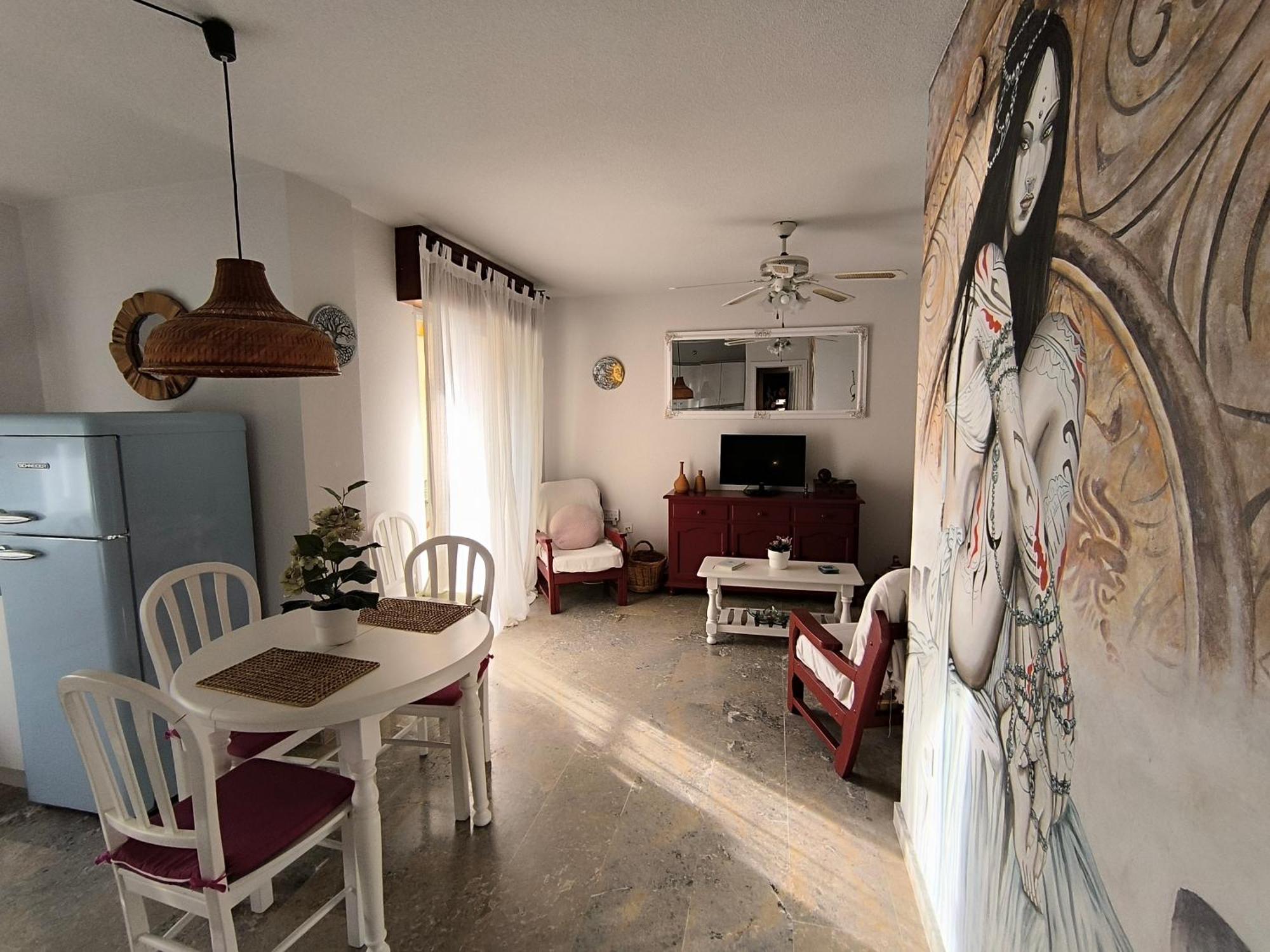 Apartamento Tropicana 1° Linea 阿尔姆尼卡 外观 照片